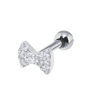 Shiny Bow Helix Ear Piercing TIP-3334